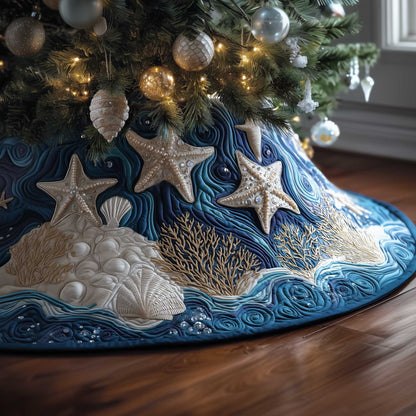 Ocean Breeze Quilted Tree Skirt GFTOMA6363