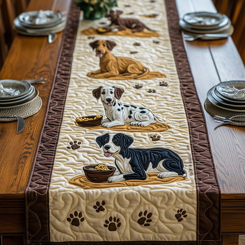 Great Daner Quilted Table Runner GFTOMA636