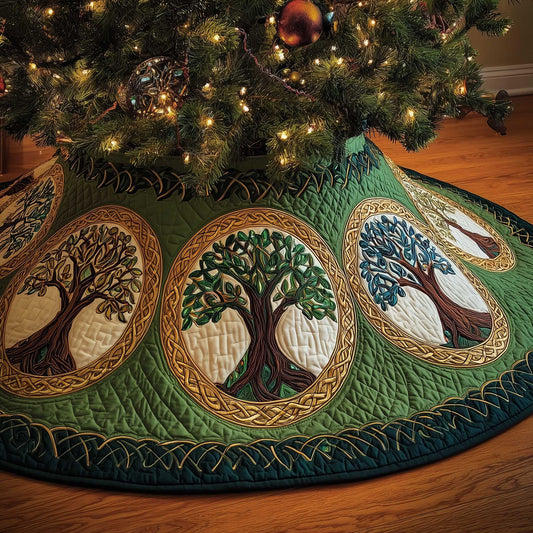 Tree Of Life Quilted Tree Skirt GFTOMA6372