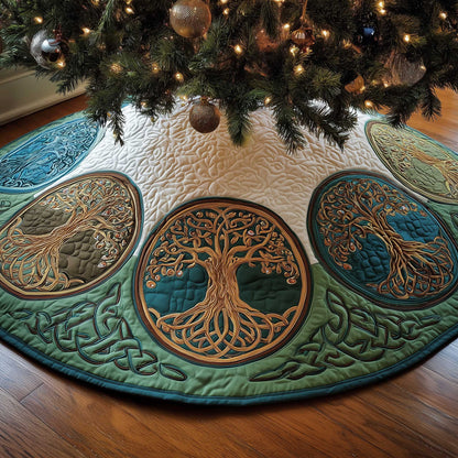 Tree Of Life Quilted Tree Skirt GFTOMA6373