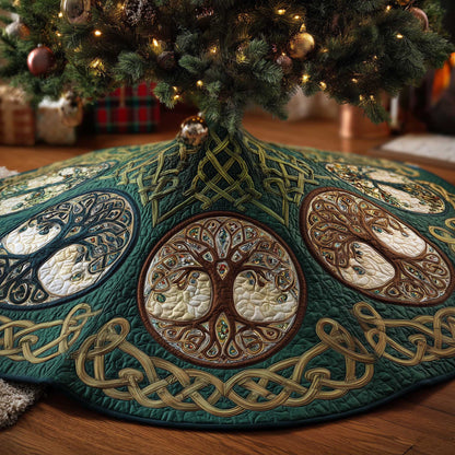 Tree Of Life Quilted Tree Skirt GFTOMA6374