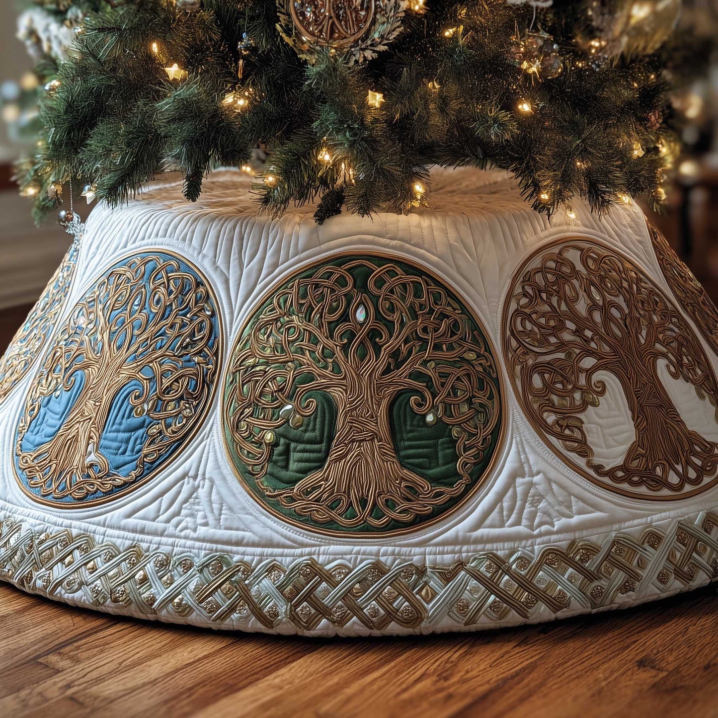 Tree Of Life Quilted Tree Skirt GFTOMA6377