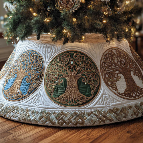 Tree Of Life Quilted Tree Skirt GFTOMA6377