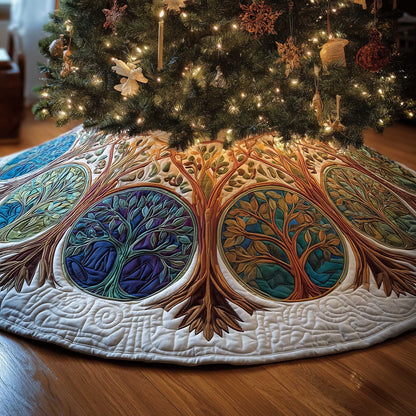 Tree Of Life Quilted Tree Skirt GFTOMA6378