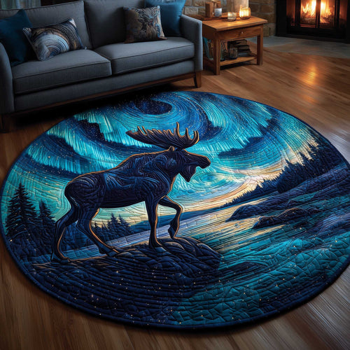 Mystic Moose Quilted Round Mat GFTOMA6387