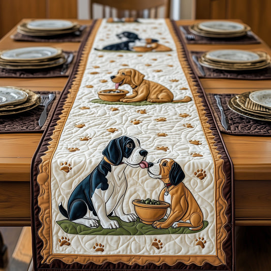 Great Daner Quilted Table Runner GFTOMA640