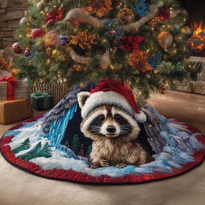 Raccoons Quilted Tree Skirt GFTOMA6410