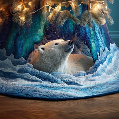 Wilderness Bear Quilted Tree Skirt GFTOMA6420