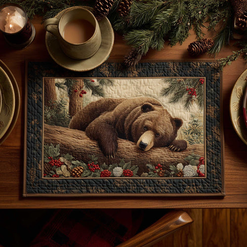 Wilderness Bear Quilted PlaceMat GFTOMA6428