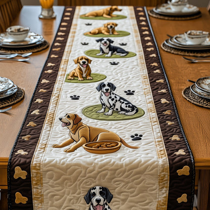 Great Daner Quilted Table Runner GFTOMA642