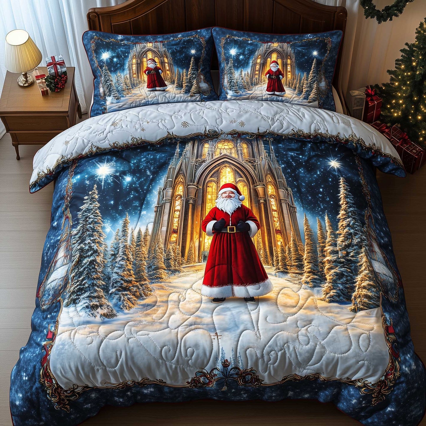 Jolly Santa Duvet Cover Set GFTOMA6452