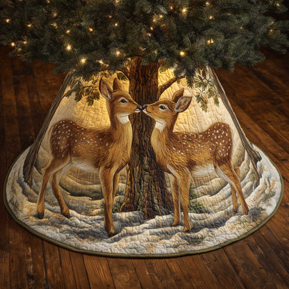 Deer Quilted Tree Skirt GFTOMA6463