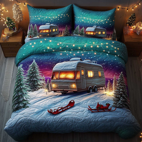 Snowy Camper Duvet Cover Set GFTOMA6469