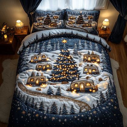 Snowy Camper Duvet Cover Set GFTOMA6475