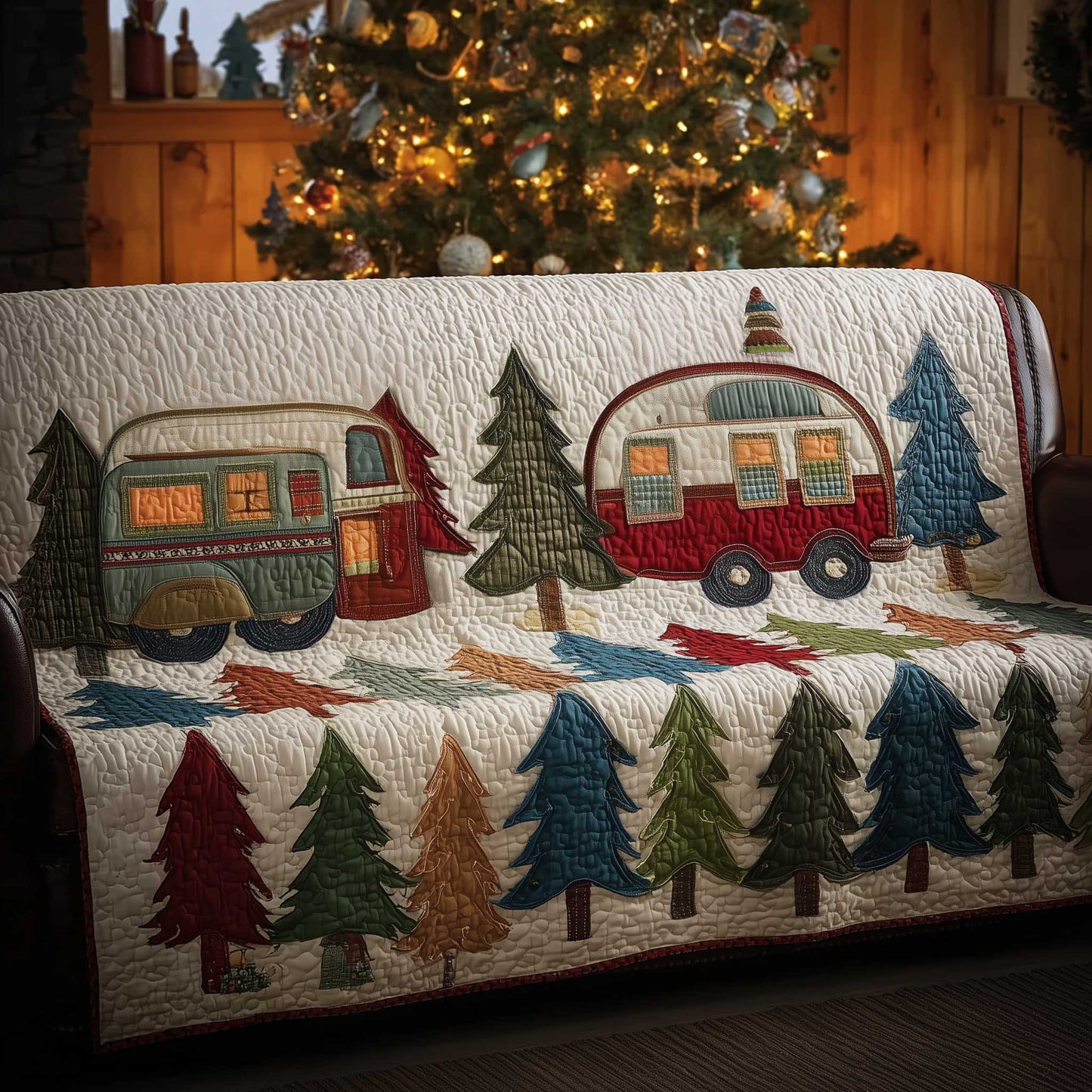 Cozy Camper Quilted Sofa Cover GFTOMA6485