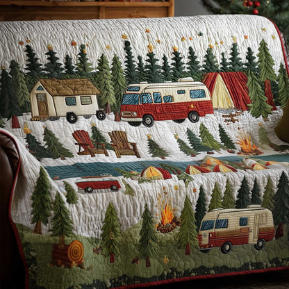 Cozy Camper Quilted Sofa Cover GFTOMA6486