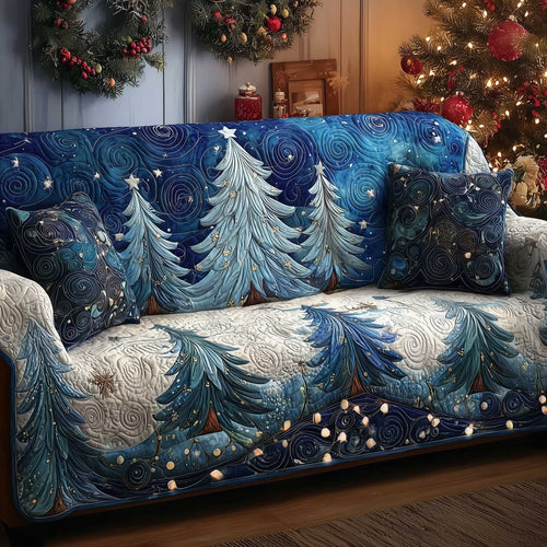 Forest Vibe Quilted Sofa Cover GFTOMA6488
