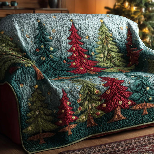 Forest Vibe Quilted Sofa Cover GFTOMA6489
