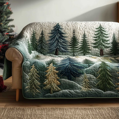 Forest Vibe Quilted Sofa Cover GFTOMA6490
