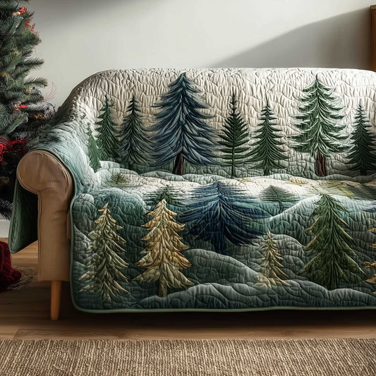 Forest Vibe Quilted Sofa Cover GFTOMA6490