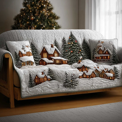 Winter Cabin Quilted Sofa Cover GFTOMA6500
