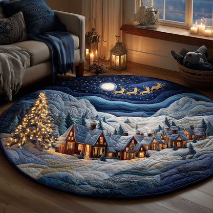 Winter Wonderland Quilted Round Mat GFTOMA6509