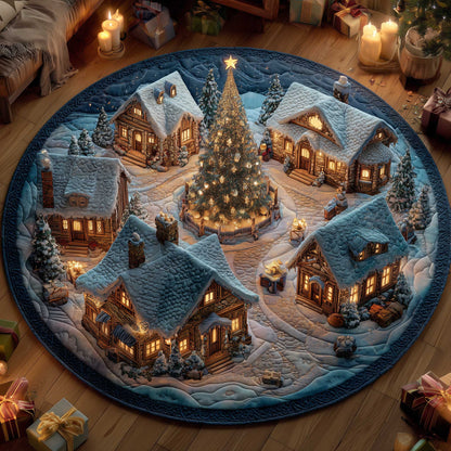Winter Wonderland Quilted Round Mat GFTOMA6513