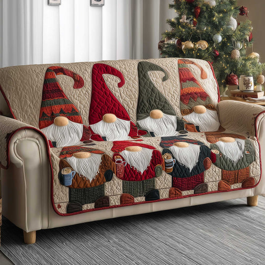 Gnome Quilted Sofa Cover GFTOMA6531