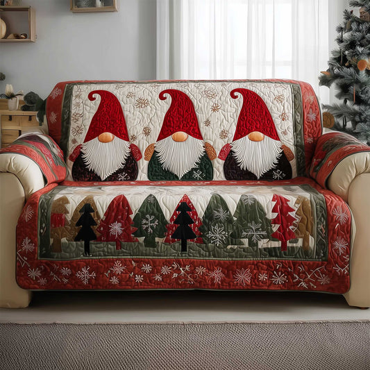 Gnome Quilted Sofa Cover GFTOMA6537