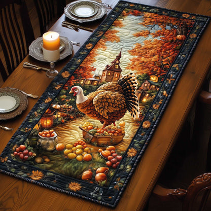 Turkey Quilted Table Runner GFTOMA6545