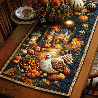 Turkey Quilted Table Runner GFTOMA6546