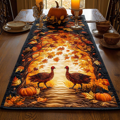 Turkey Quilted Table Runner GFTOMA6547