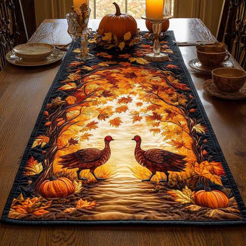 Turkey Quilted Table Runner GFTOMA6547