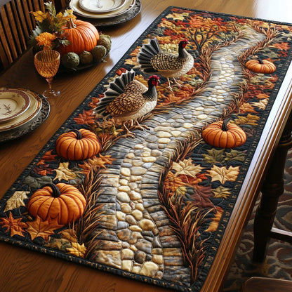 Turkey Quilted Table Runner GFTOMA6549