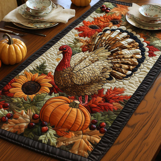 Turkey Quilted Table Runner GFTOMA6550