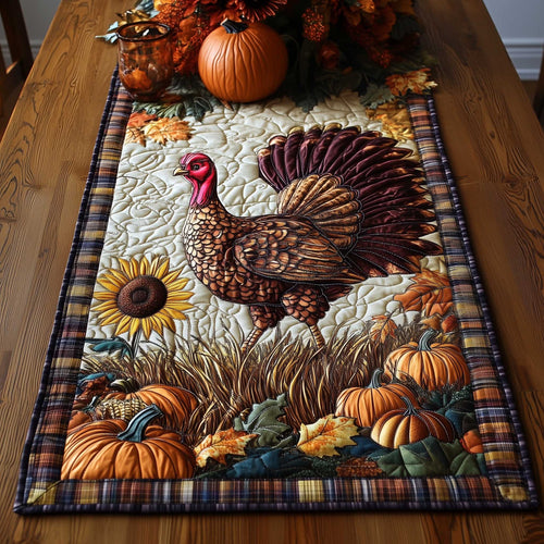 Turkey Quilted Table Runner GFTOMA6551
