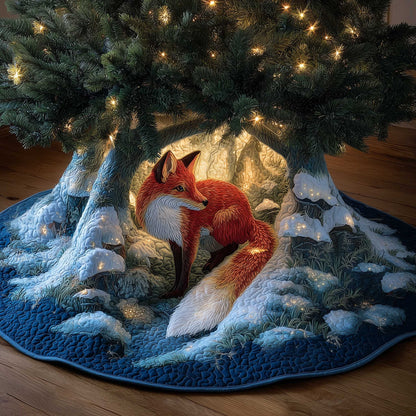 Fox Quilted Tree Skirt GFTOMA6554