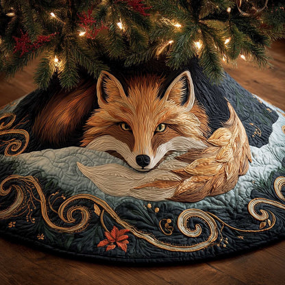 Fox Quilted Tree Skirt GFTOMA6556