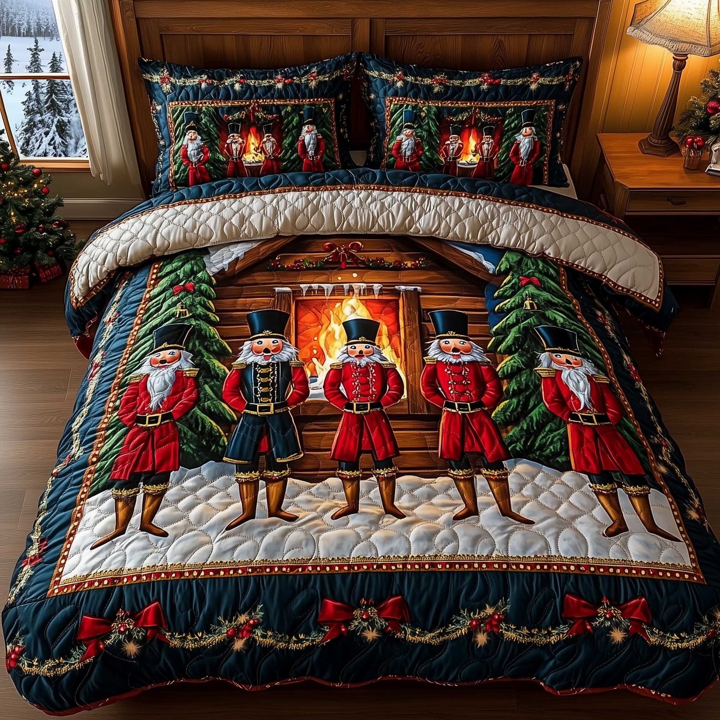 Yuletide Guardians Duvet Cover Set GFTOMA6574