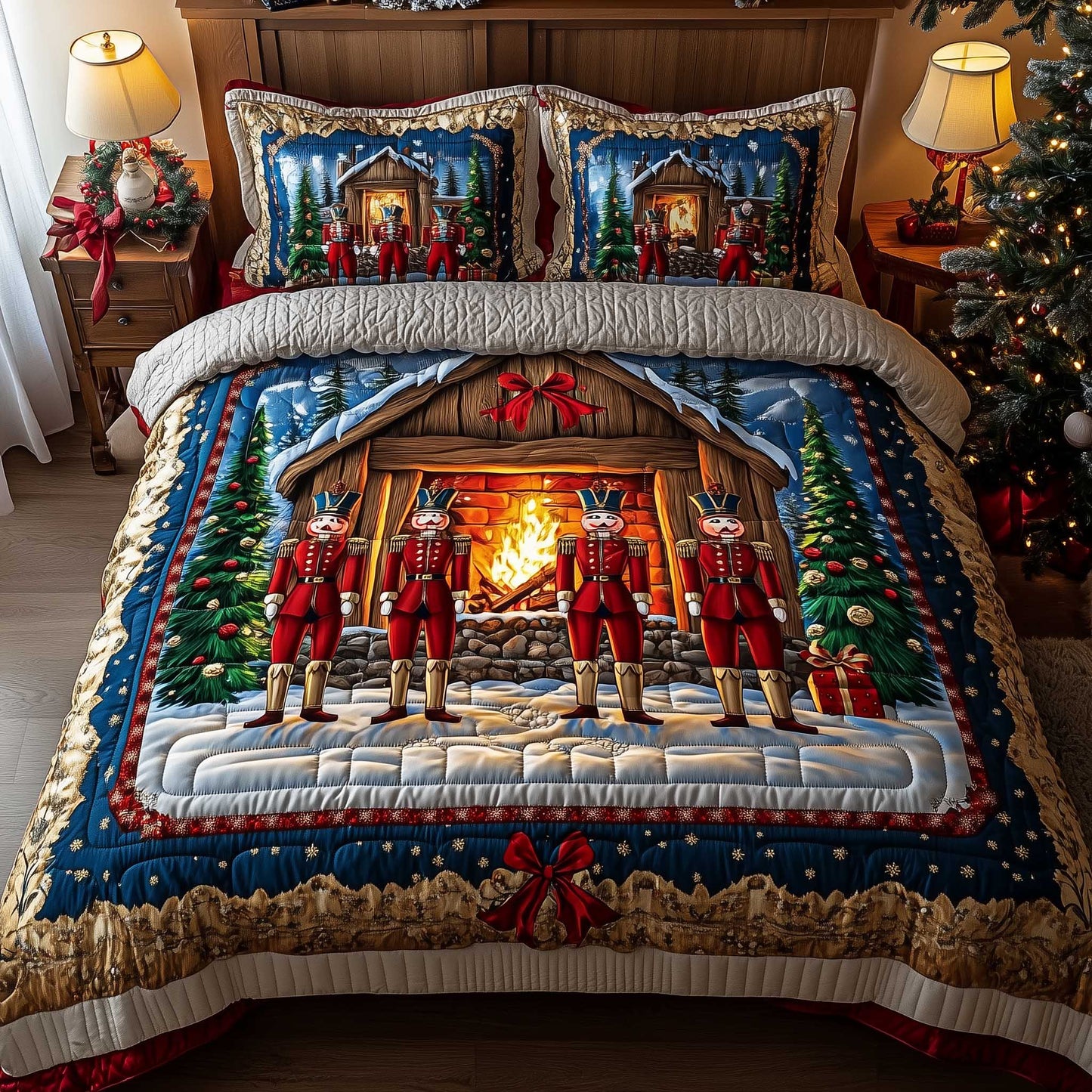Yuletide Guardians Duvet Cover Set GFTOMA6575