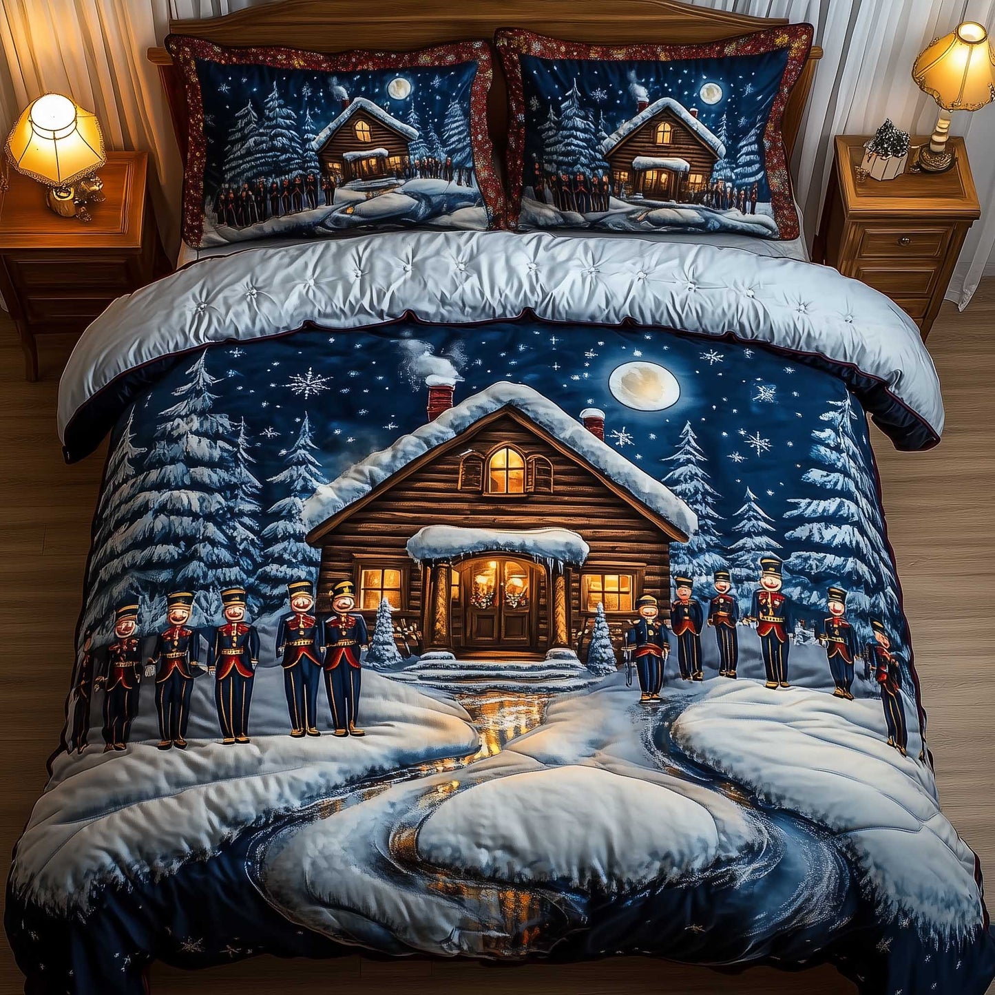 Yuletide Guardians Duvet Cover Set GFTOMA6578