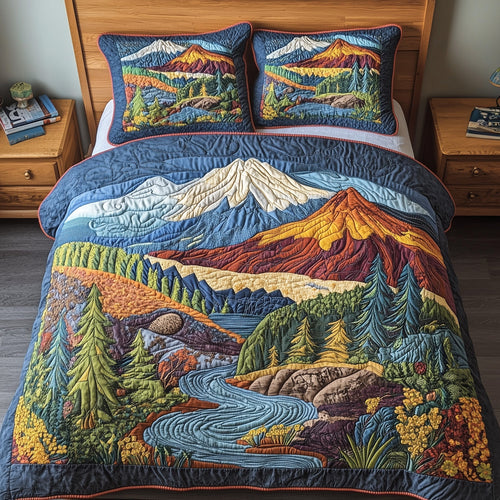 Forest 3-Piece Quilted Bedding Set GFTOMA659