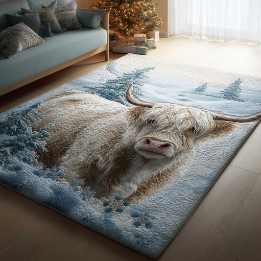 Highland Cow Area Rug GFTOMA6614