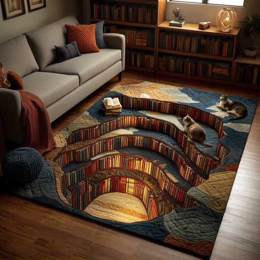 Whiskered Library Area Rug GFTOMA6622