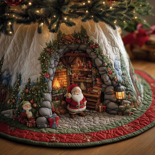 Yuletide Workshop Quilted Tree Skirt GFTOMA6633