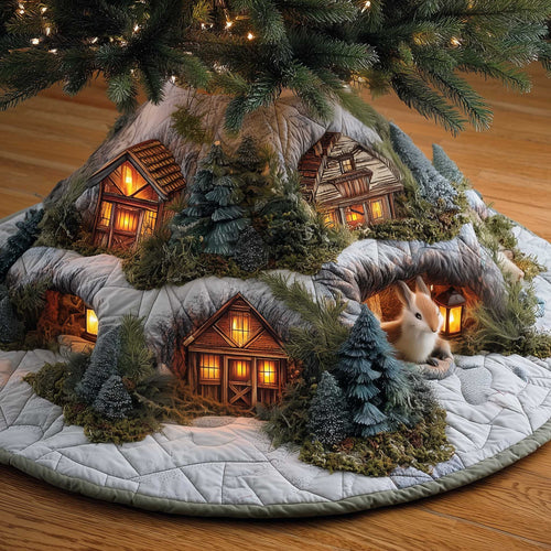 Woodland Den Quilted Tree Skirt GFTOMA6638