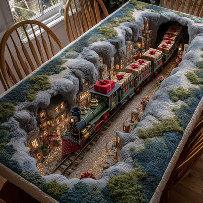 Yuletide Express Tablecloth GFTOMA6681