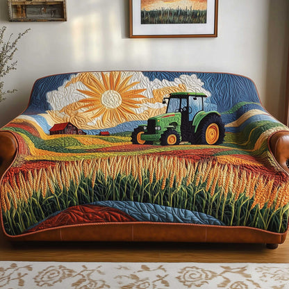 Tractor Quilted Sofa Cover GFTOMA6703