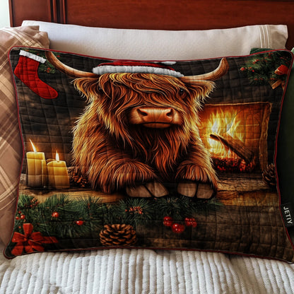 Highland Cow Bedding Pillow Case GFTOMA6718