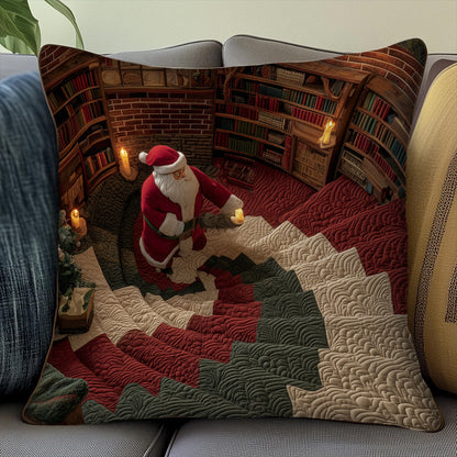 Jolly Santa Quilted Pillow Case GFTOMA6723